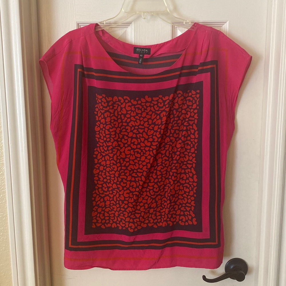 ESCADA sport short sleeve blouse